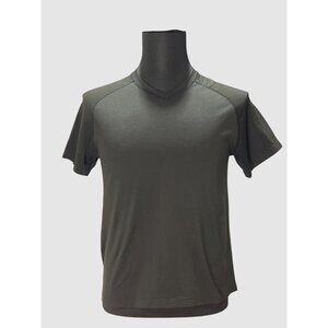 𝓛𝓾𝓵𝓾𝓵𝓮𝓶𝓸𝓷 Men's Black Short Sleeve V-Neck Athletic T-Shirt